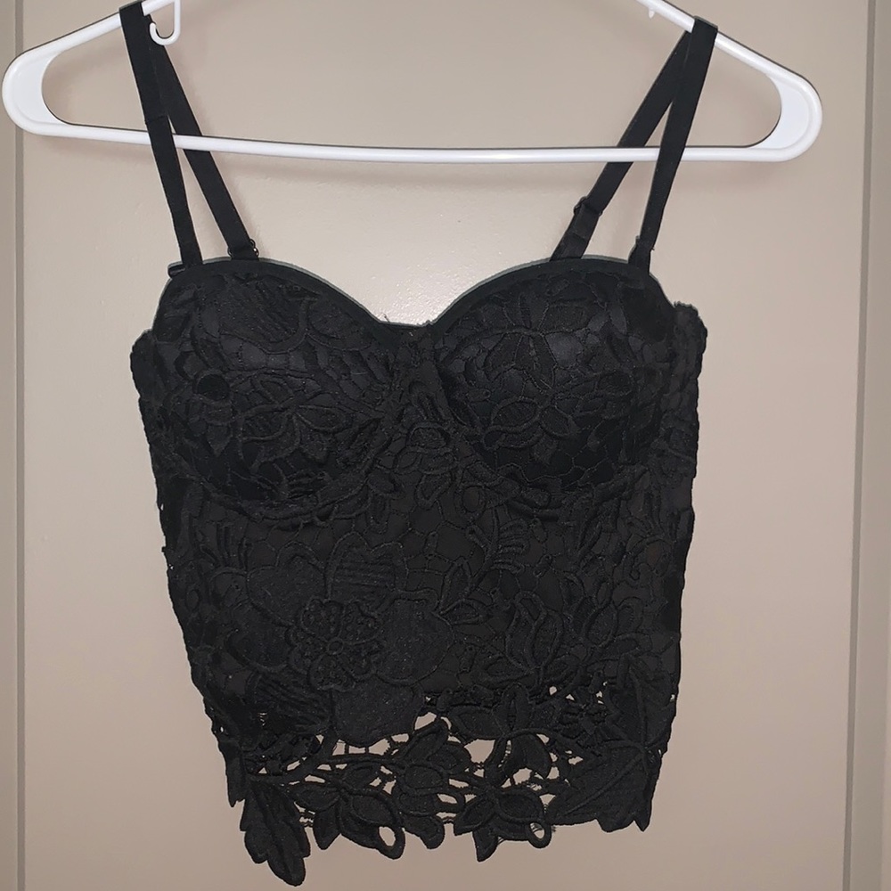 Small Lace Black top